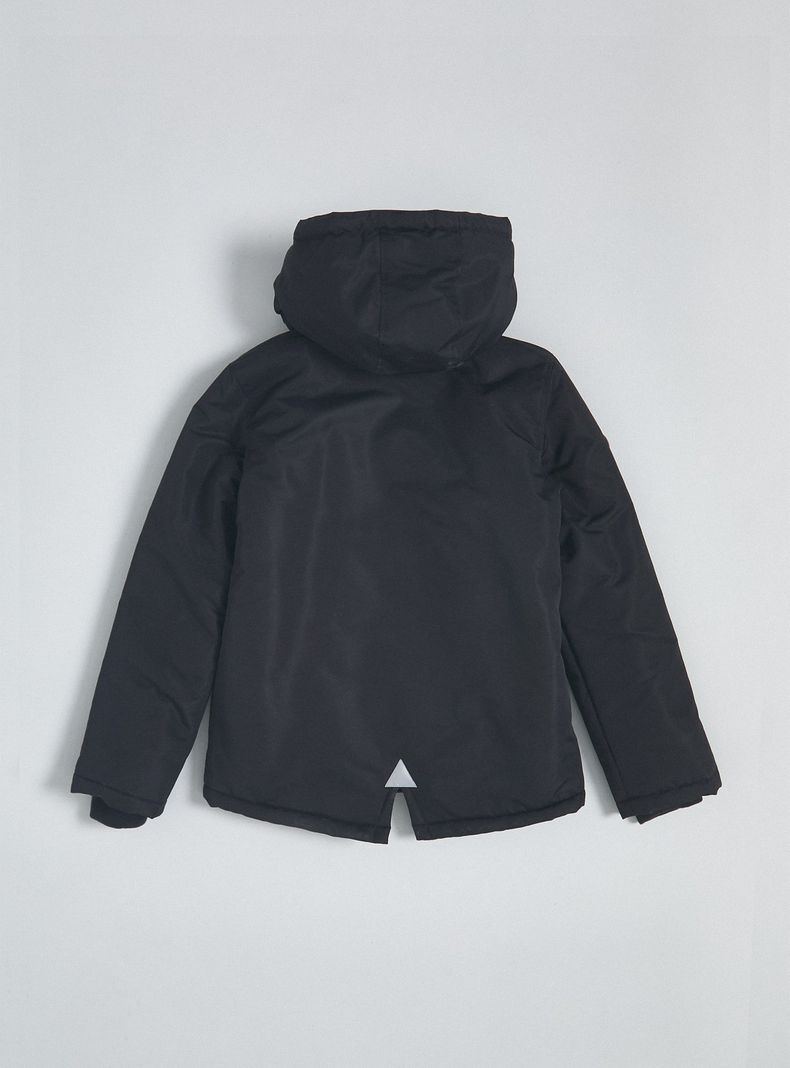 Parka con Gorro y Cierre-1