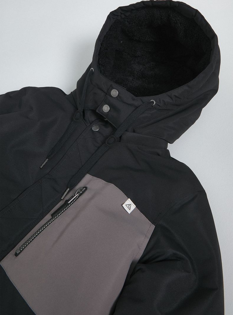 Parka con Gorro y Cierre-2