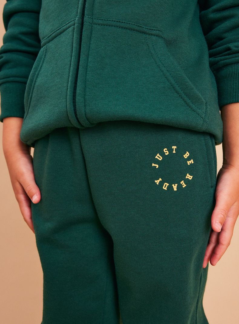 Pantalón Fleece Mini Estampado-1