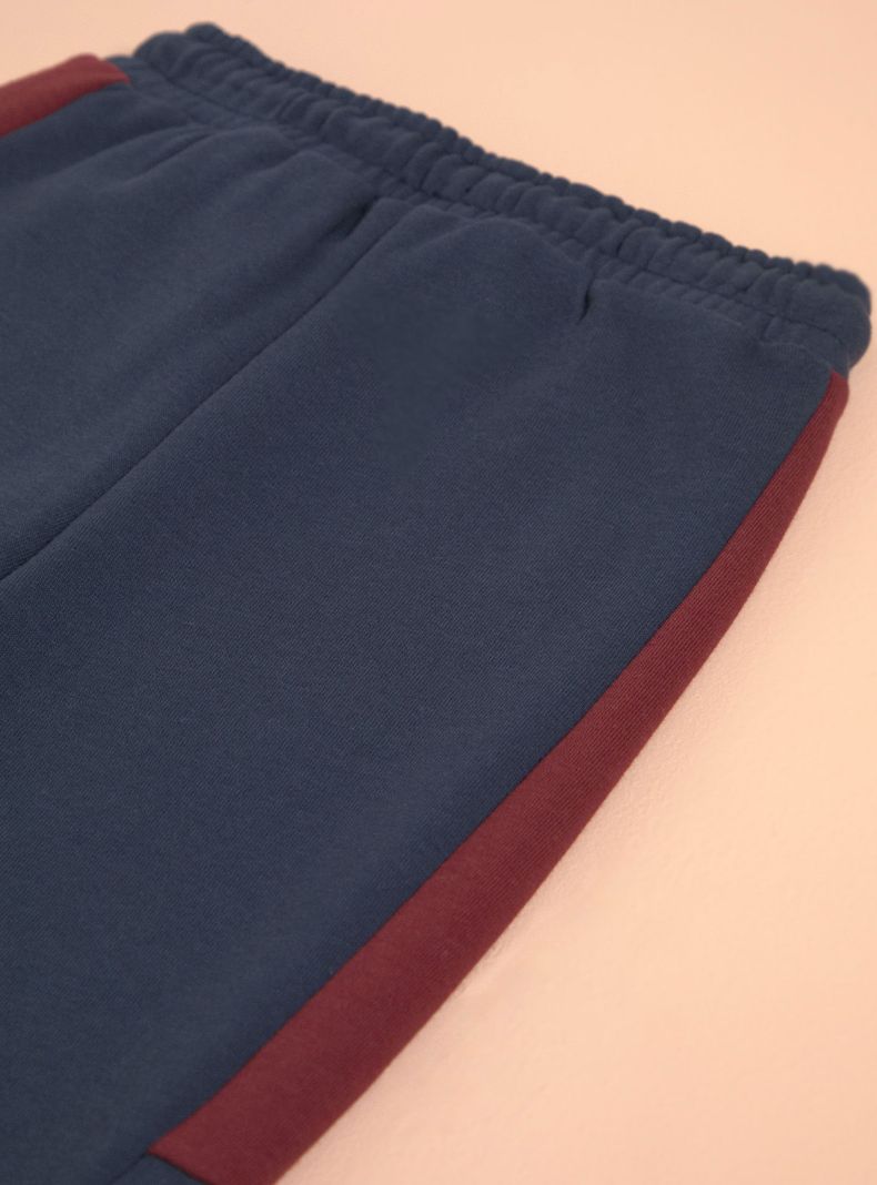 Pantalón Fleece Corte Lateral-2