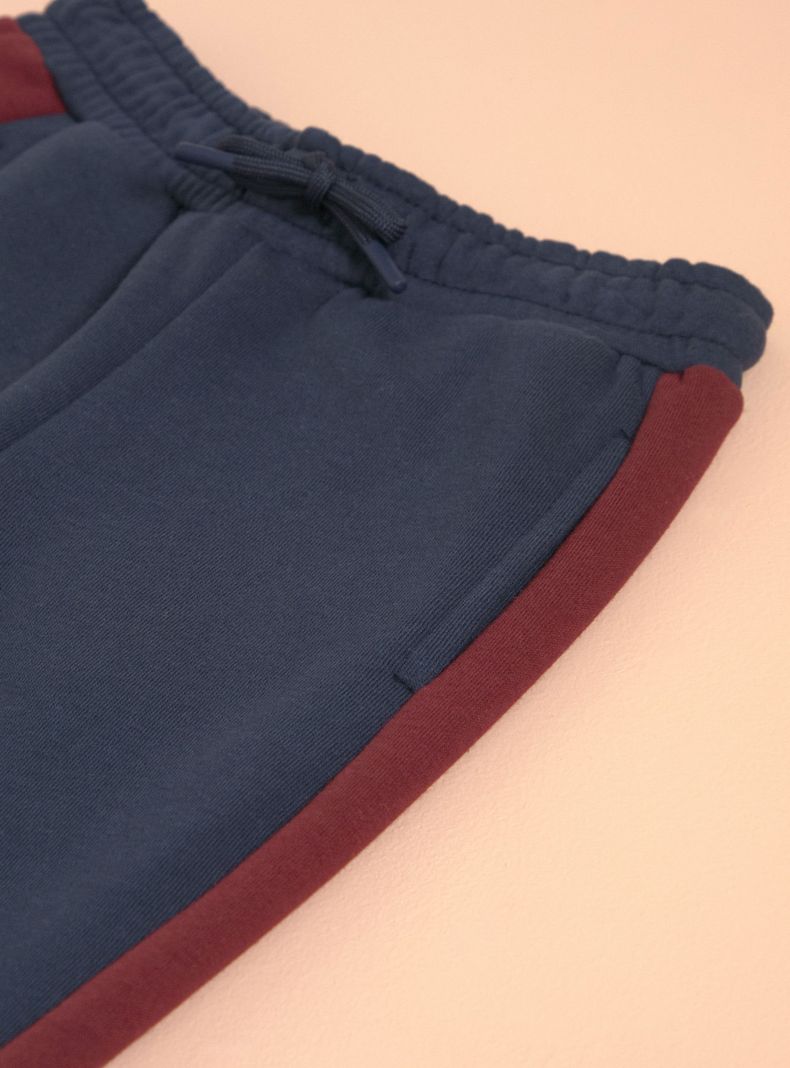 Pantalón Fleece Corte Lateral-1