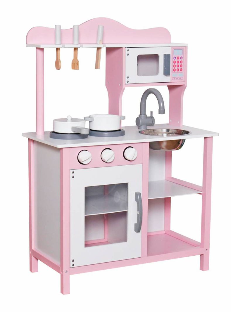 Cocina Sofía Rosa + Accesorios-3