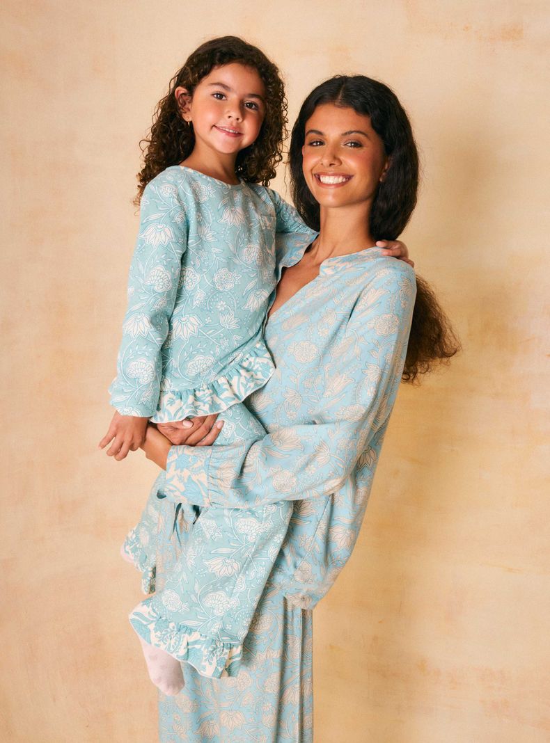 Pijama 2 Piezas Full Estampado Mix con Mamá-1