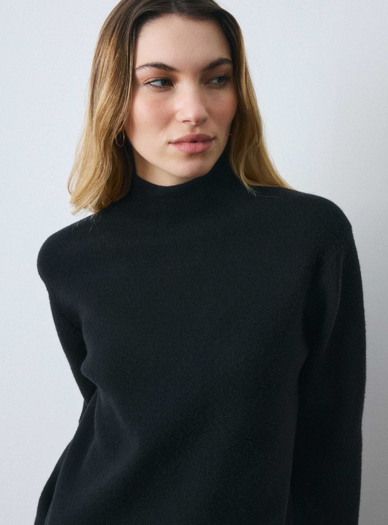 Sweater Cuello Alto Color-2
