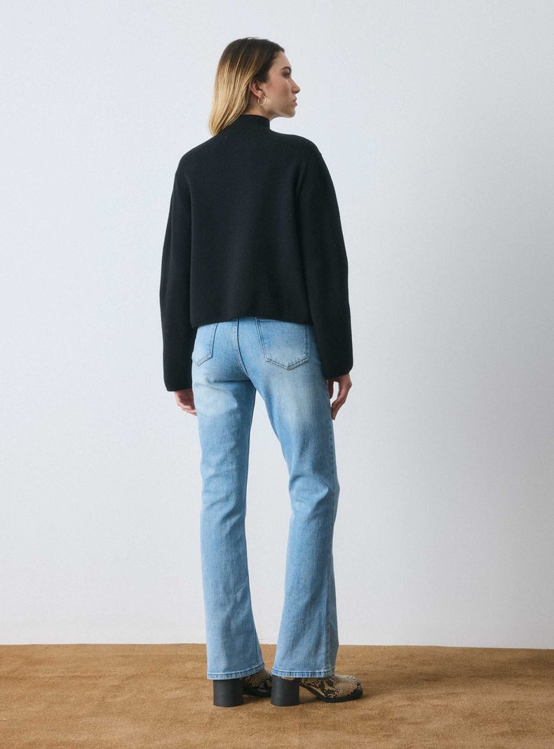 Sweater Cuello Alto Color-5