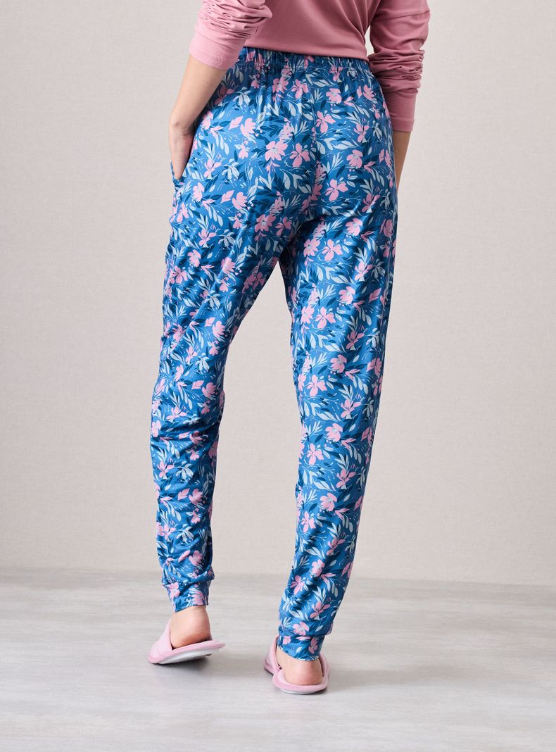 Pantalón Pijama Full Print Tacto Peach-1