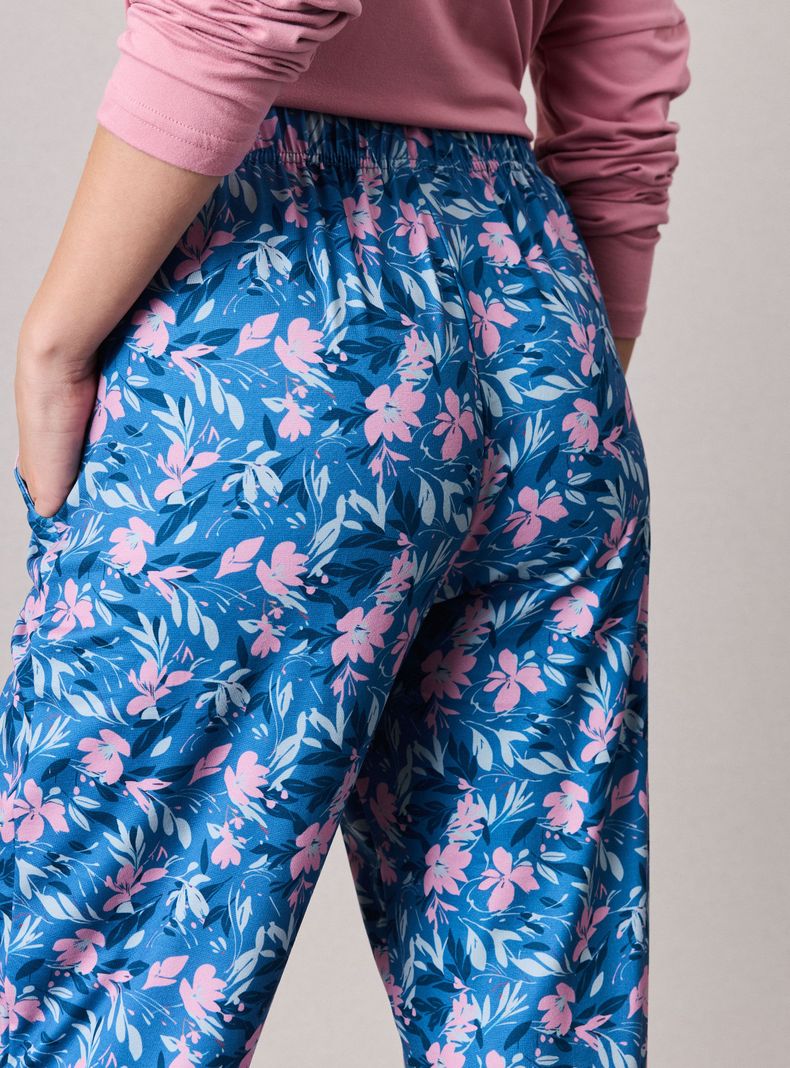 Pantalón Pijama Full Print Tacto Peach-3
