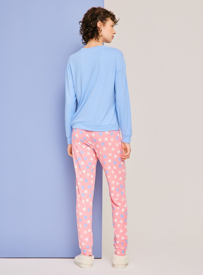 Pantalón Pijama Largo Full Print-5
