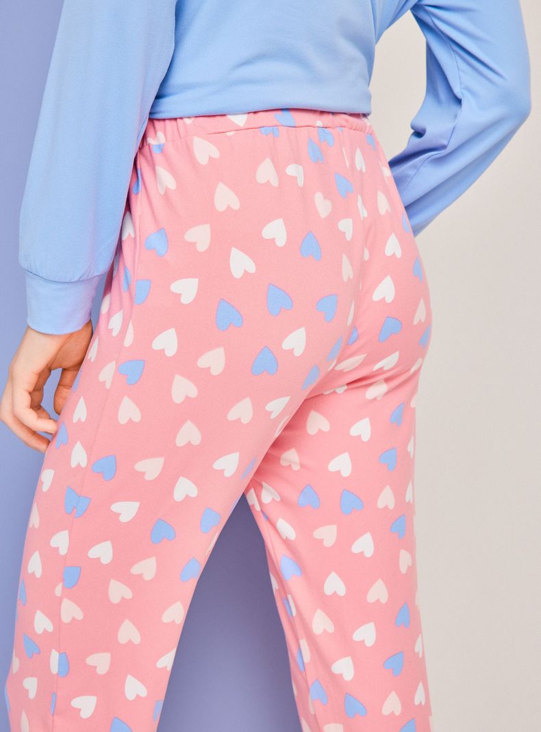 Pantalón Pijama Largo Full Print-3