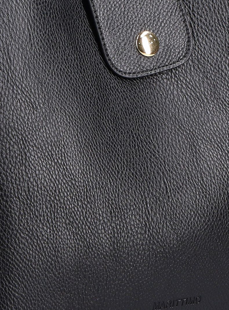 Cartera Tote Bag Cuero Sintético con Textura Grano-4