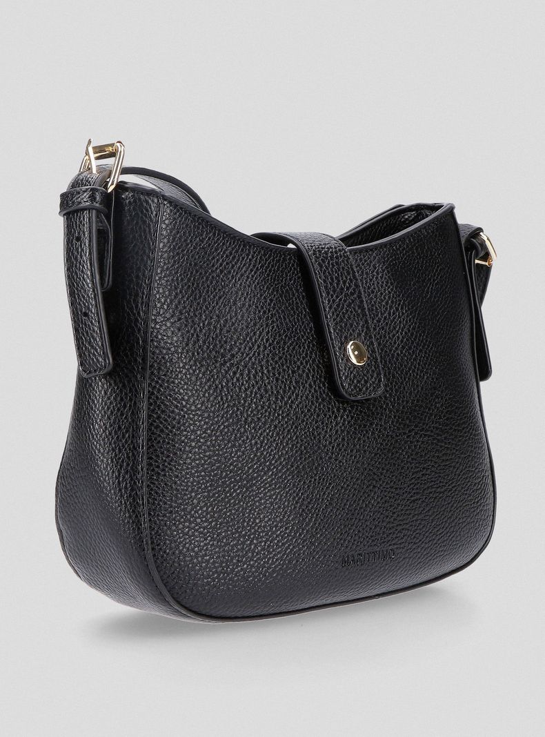Cartera Crossbody Cuero Sintético Textura Grano-1