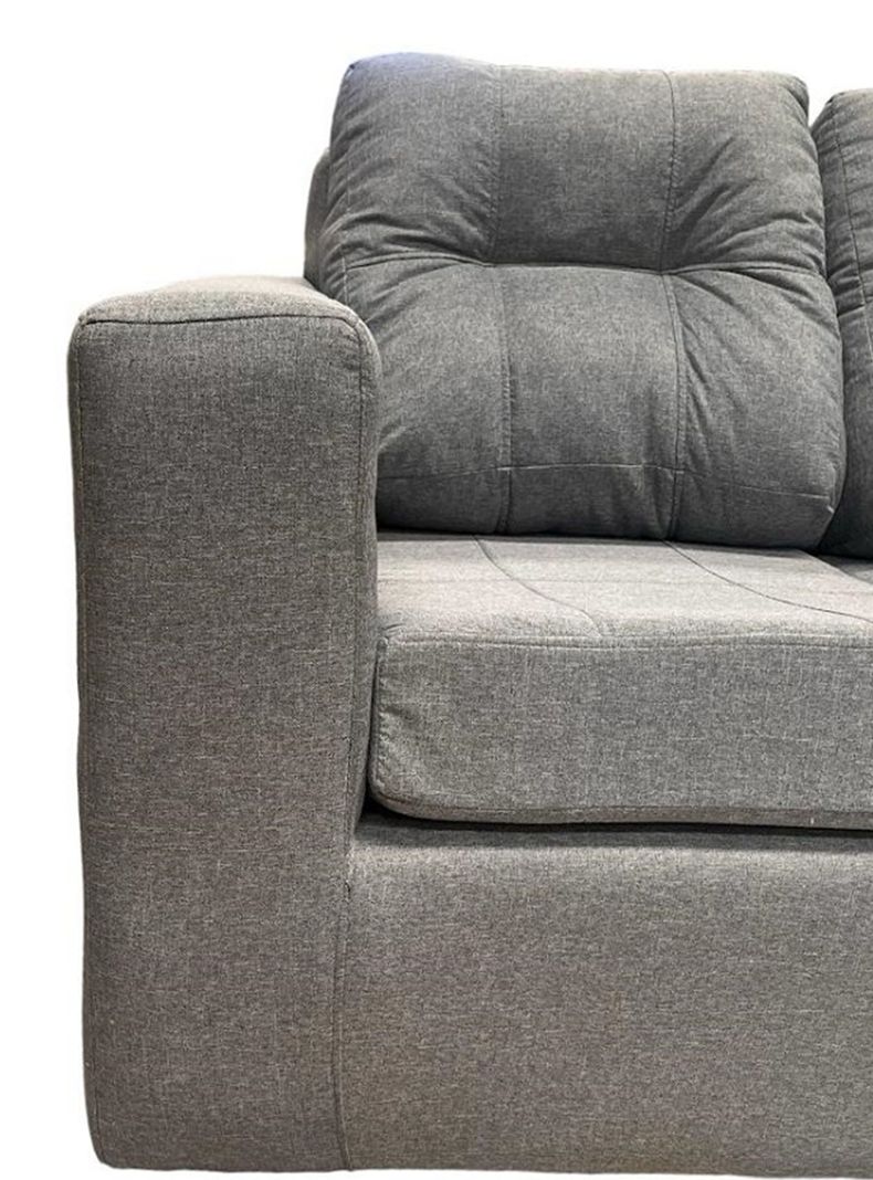 Sofá Nize 3 Cuerpos Tela + 2 Poufs-4