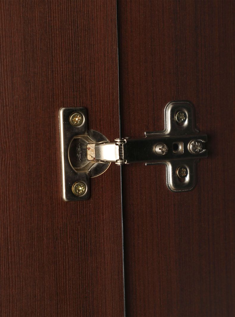 Cómoda 4 Cajones 1 Puerta Chocolate-4