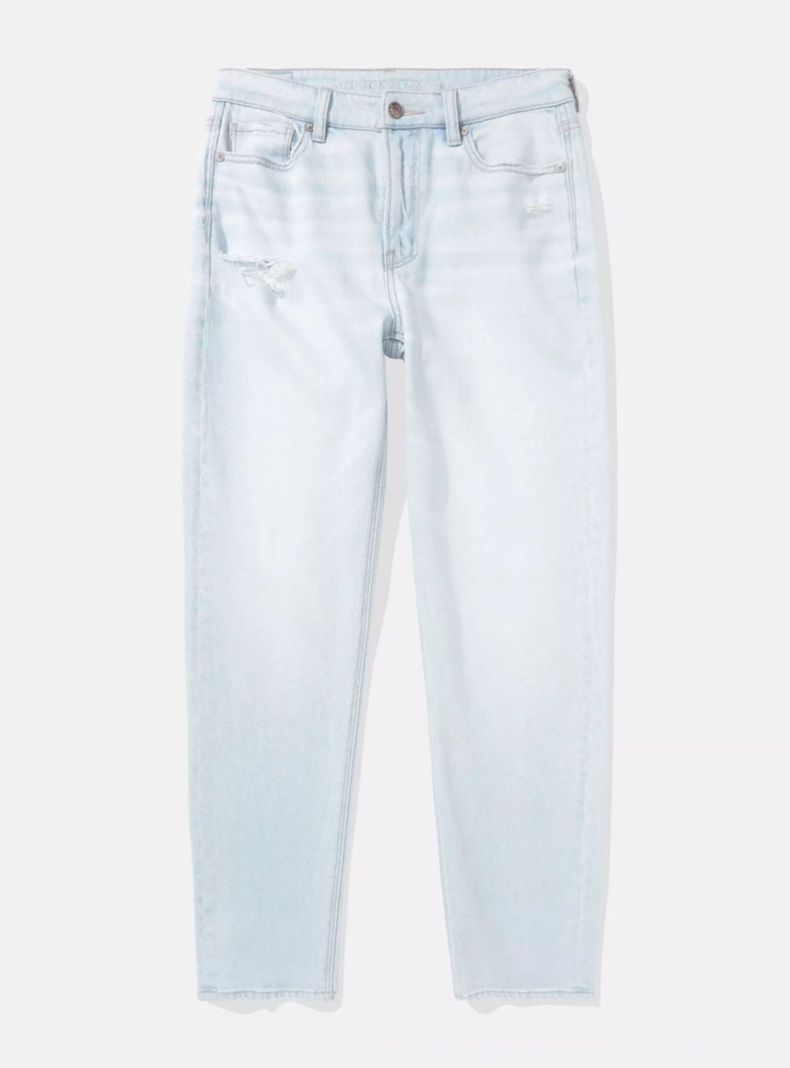 Jeans Ae Stretch Mom Rasgados-2