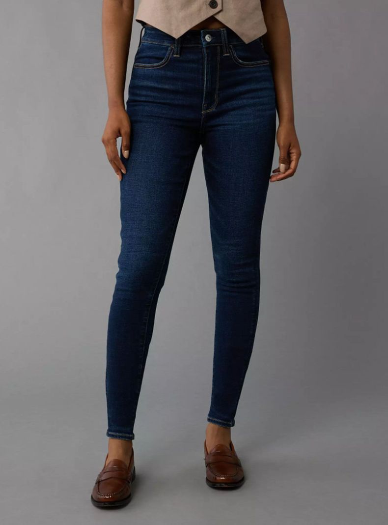 Jeans Ae NeT Level Jegging Tiro Alto-0