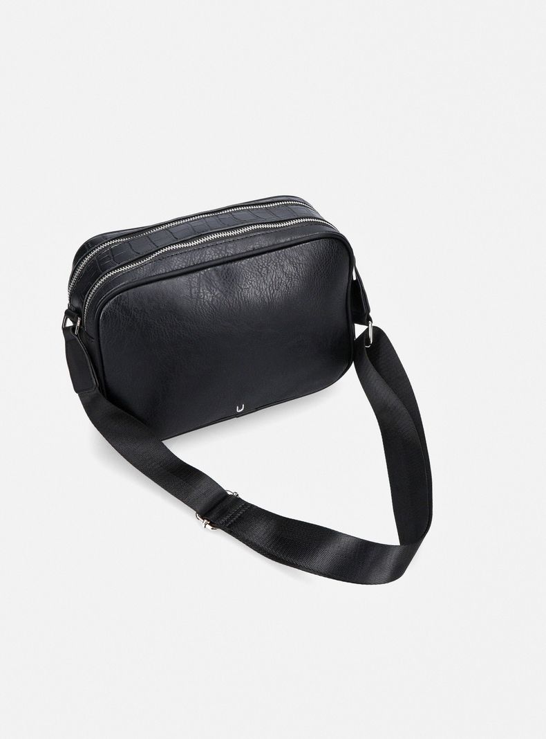 Cartera Estampado en Animal en Bolsillo Delantero-4
