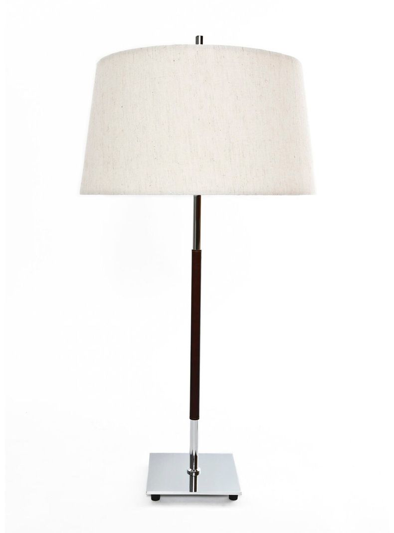 Lámpara Diseño 3 de Sobremesa Cromo 77 x 40 cm-0