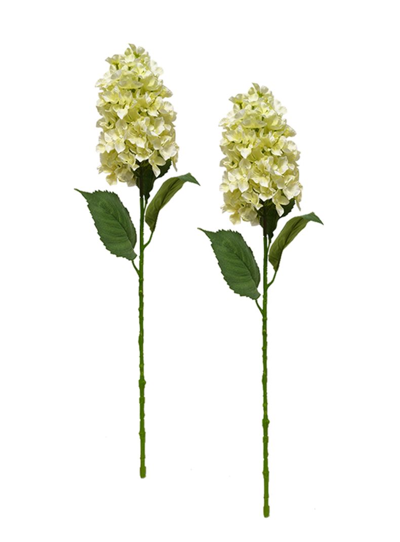 Hortensia Blanco 2 Piezas-0