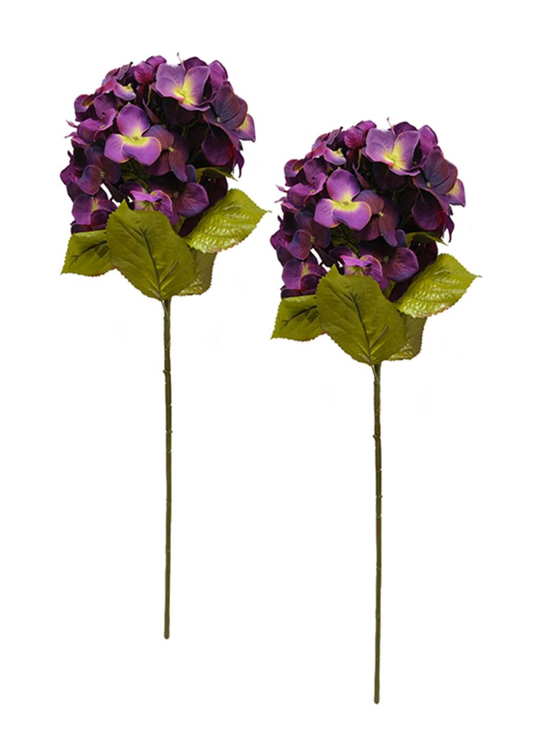 Hortensia Morado 2 Piezas-0