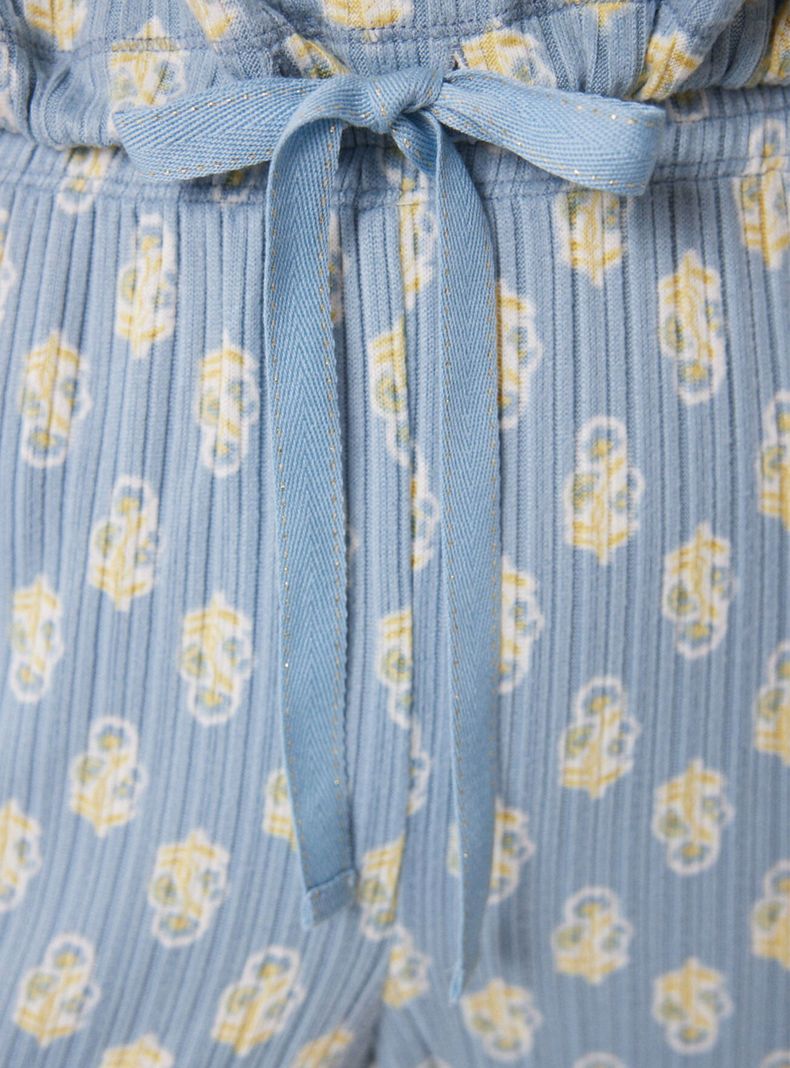 Pijama Largo Canalé Soft Touch Flores-4
