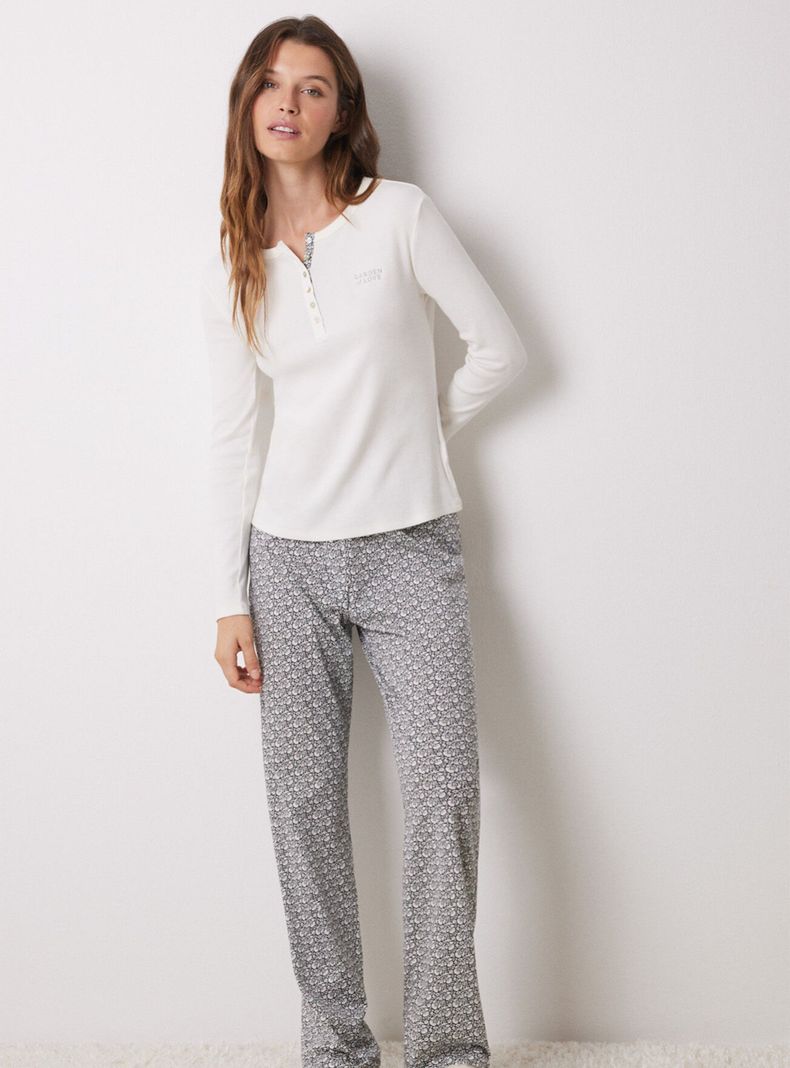 Pijama Largo Paisley-0