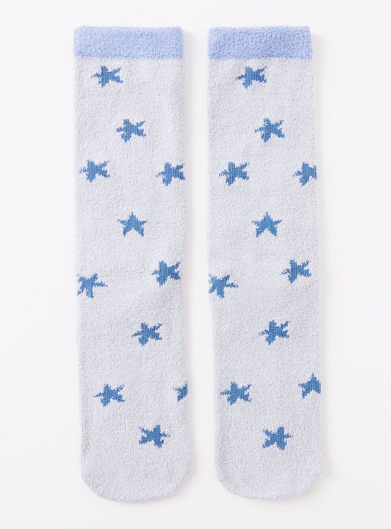 Calcetín Tricot Azul Mickey-0