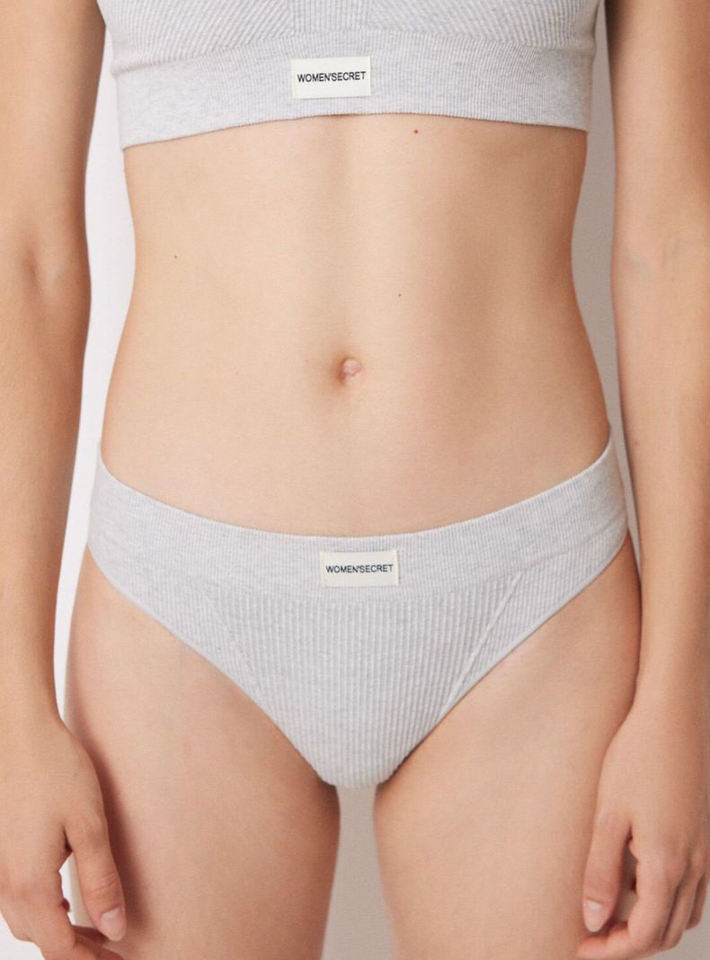 Colaless Tejido Canalé Seamless Tenue-0