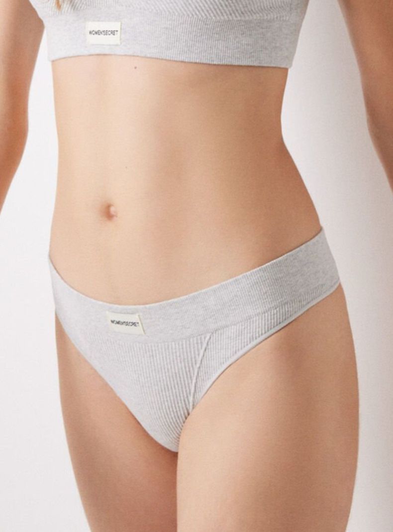 Colaless Tejido Canalé Seamless Tenue-2