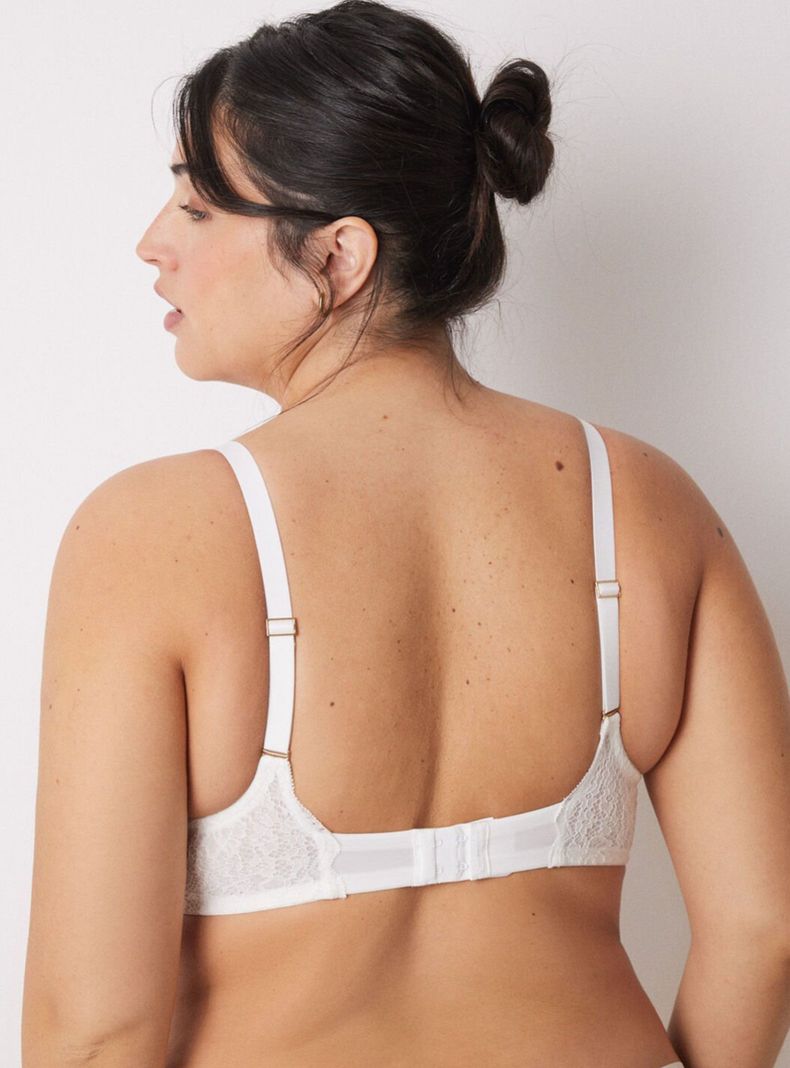 Sostén Intuitive Halter Relleno con Delicado Encaje-3