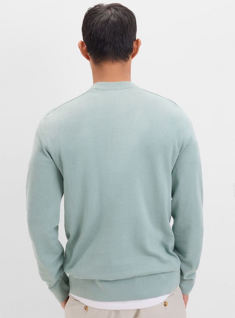 Sweater Punto Fino Algodón Estructura-1