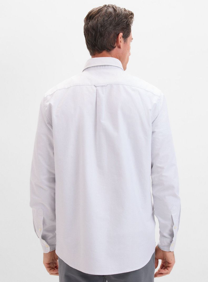 Camisa Modelo Oxford Rayas-1