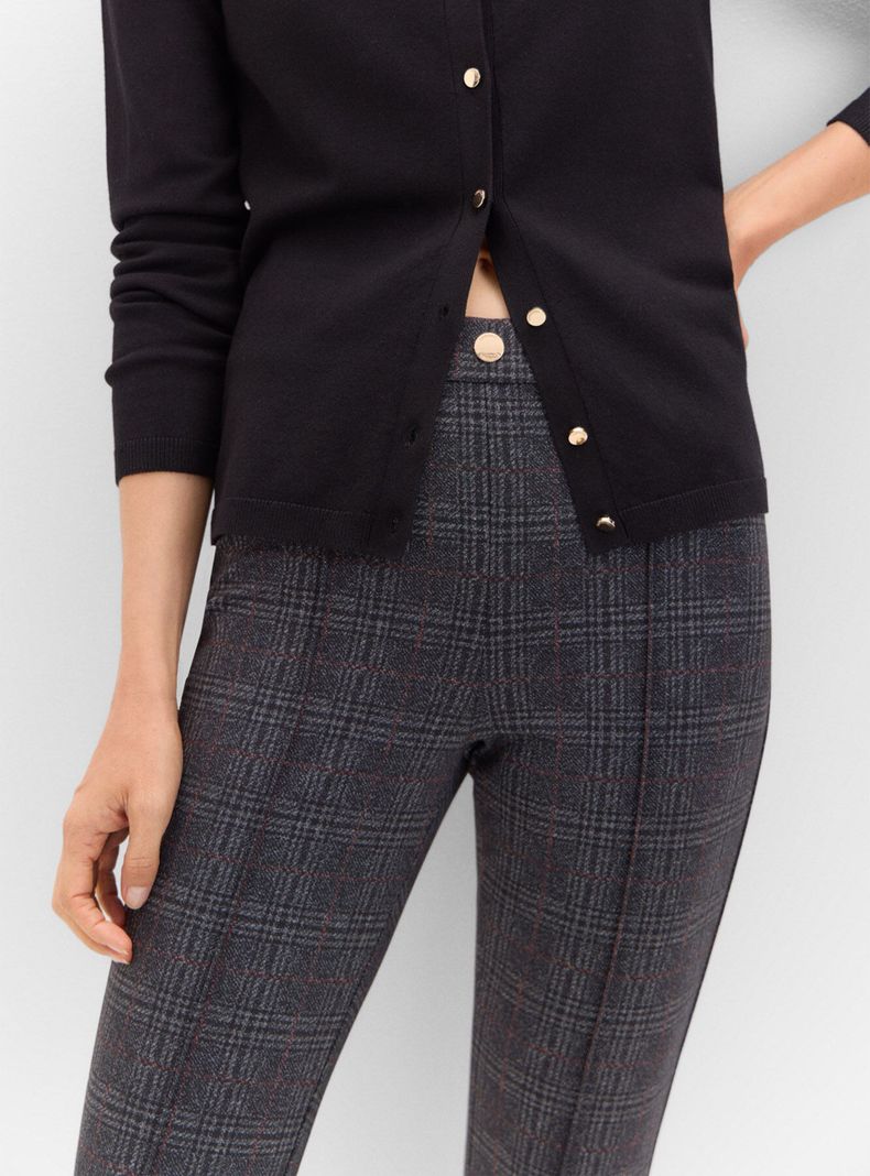 Jeans Legging con Botonadura Tiro Medio-2