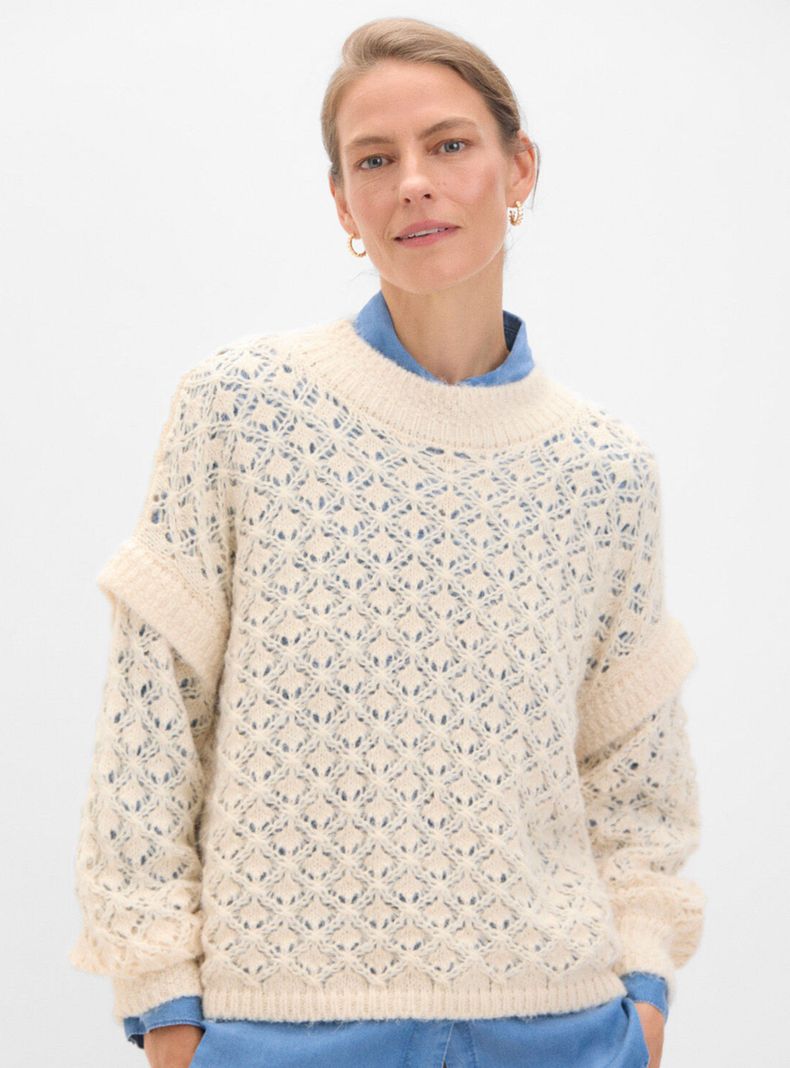 Sweater Punto Calados-0