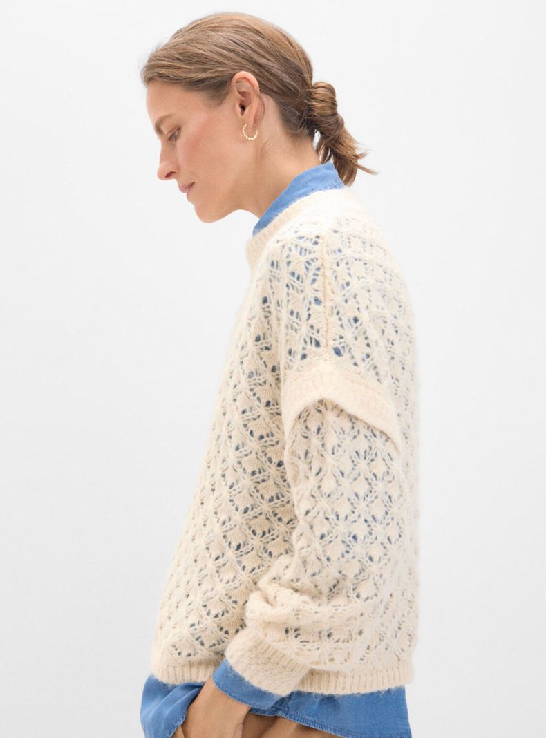 Sweater Punto Calados-2