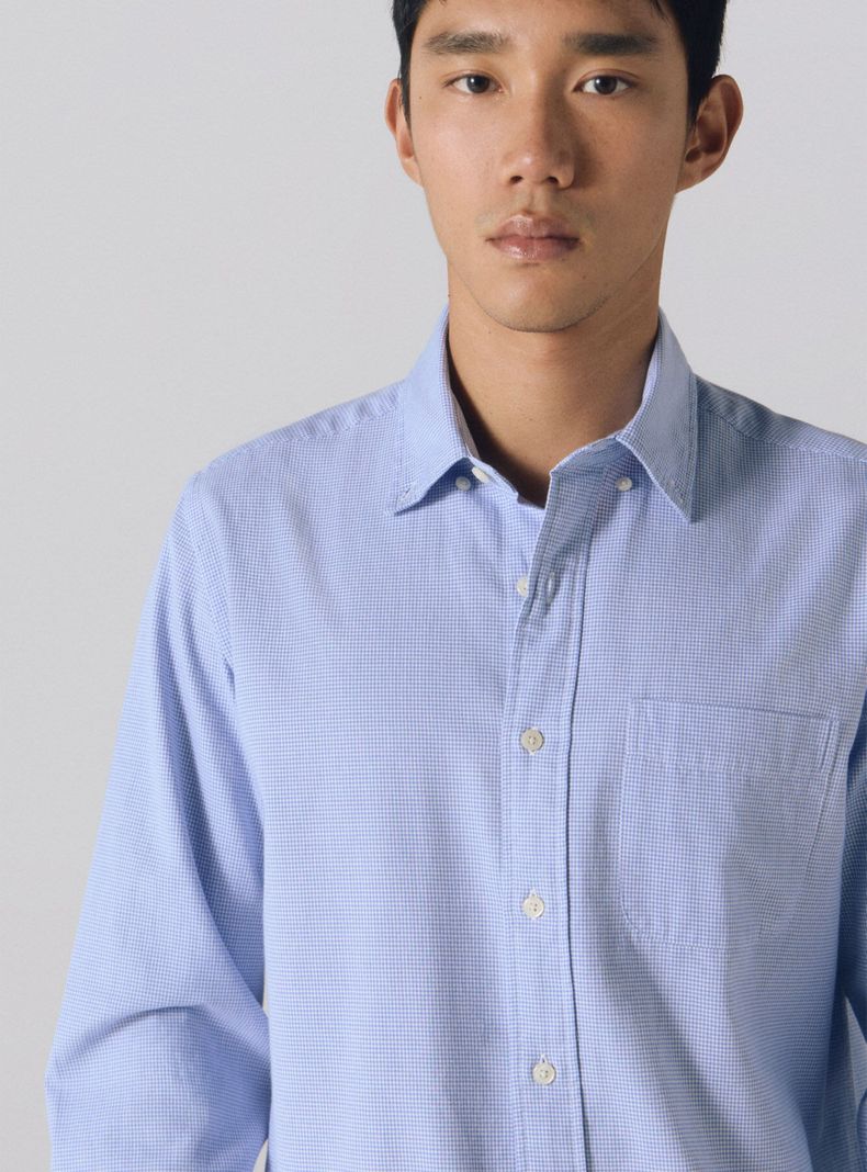 Camisa Twill Print Cuadros-2