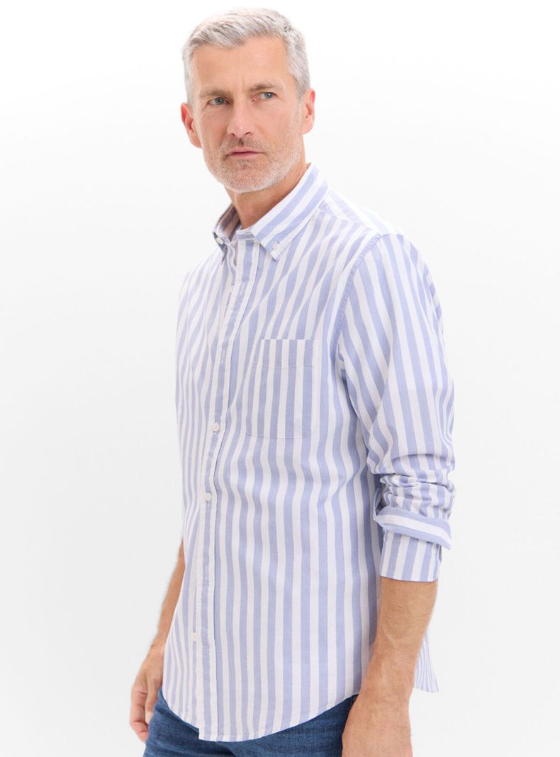 Camisa Popelín de Rayas-2