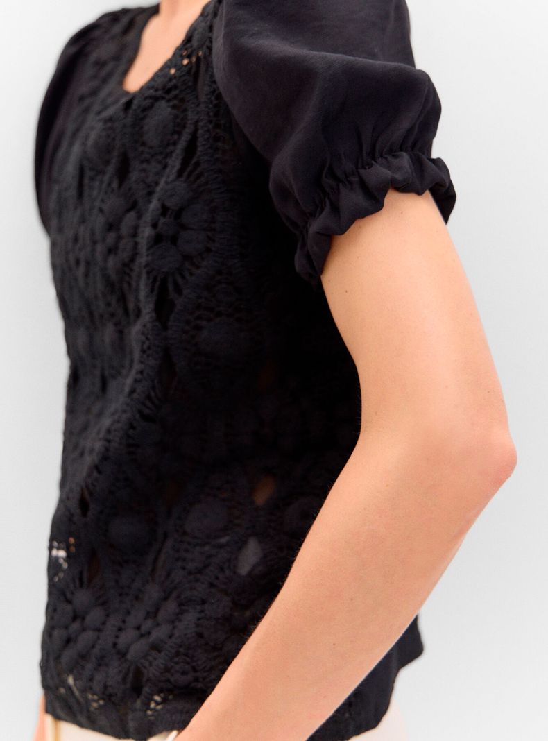 Blusa Combinada Crochet-2