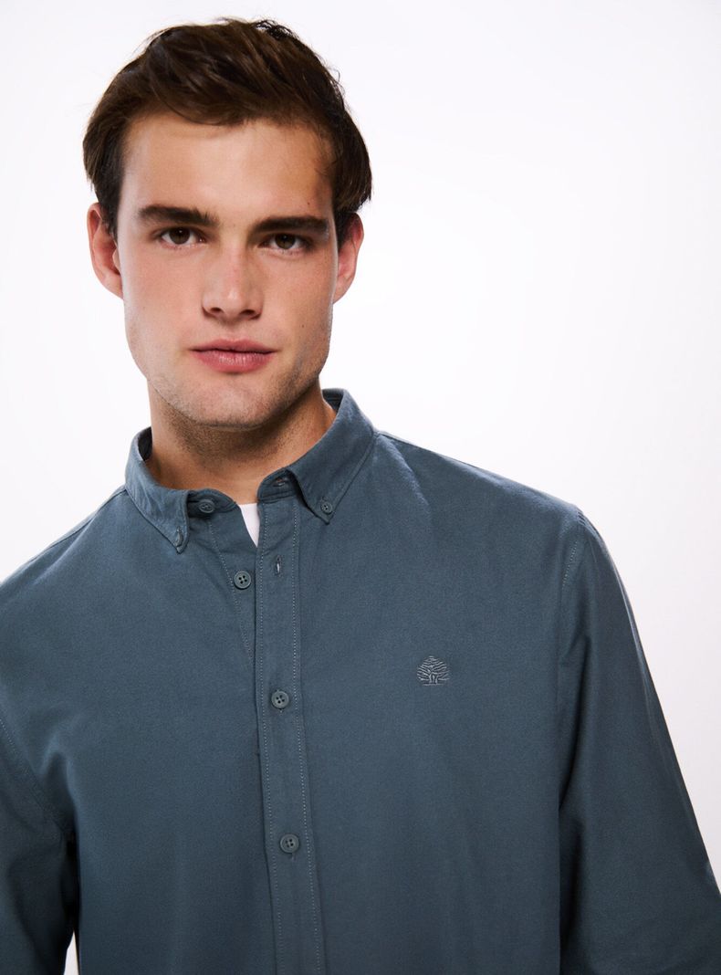 Camisa Oxford Casual Lisa-2