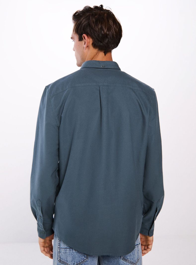 Camisa Oxford Casual Lisa-1