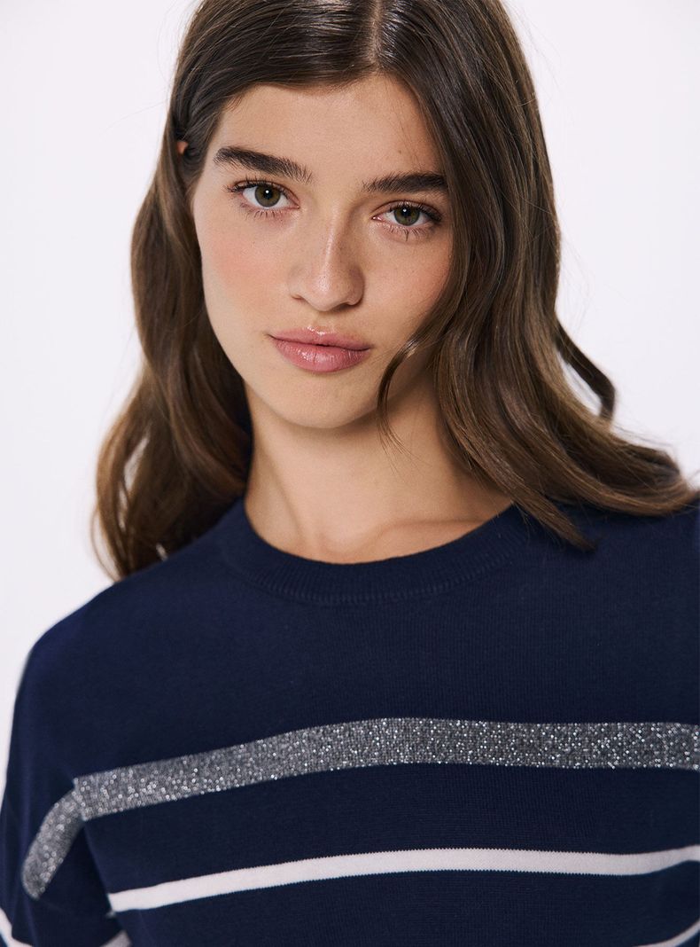 Sweater Love Combinado Algodón-2