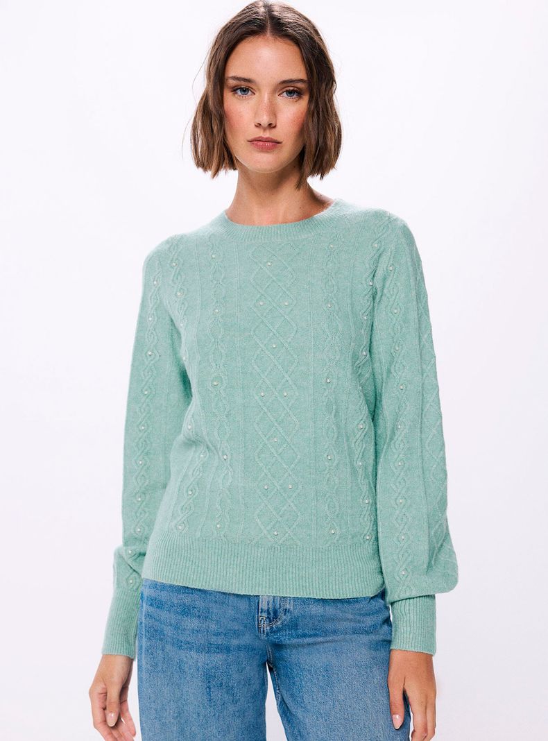 Sweater Cable Knit-0
