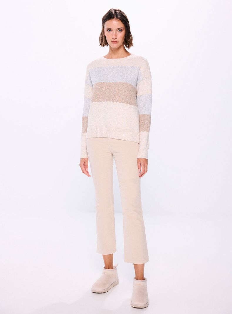 Sweater Color Block-3