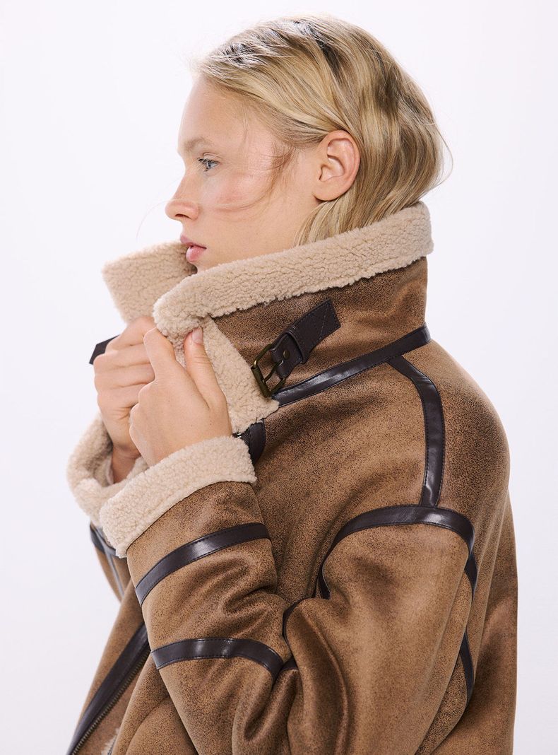 Chaqueta Doble Faz Contraste-3