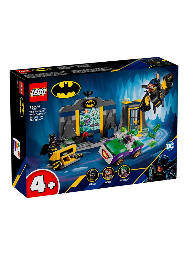 Lego Baticueva con Batman Batgirl y The Joker-0