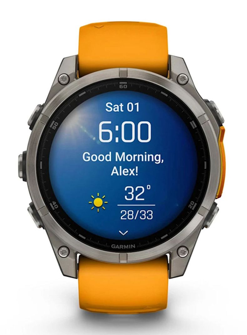Smartwatch Fenix 8 Amoled Sapphire Spark Orange-1