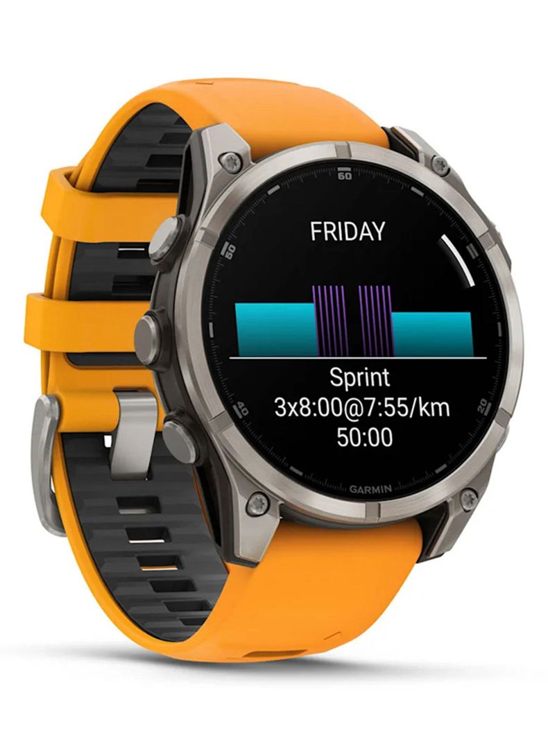 Smartwatch Fenix 8 Amoled Sapphire Spark Orange-3