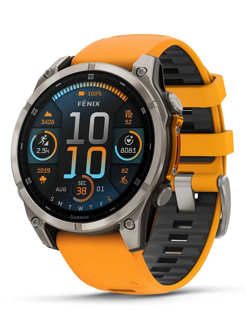 Smartwatch Fenix 8 Amoled Sapphire Spark Orange-0