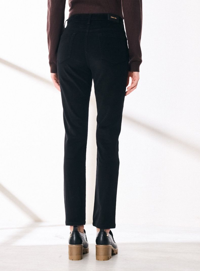 Pantalón de Cotelé Fino Slim Fit-1