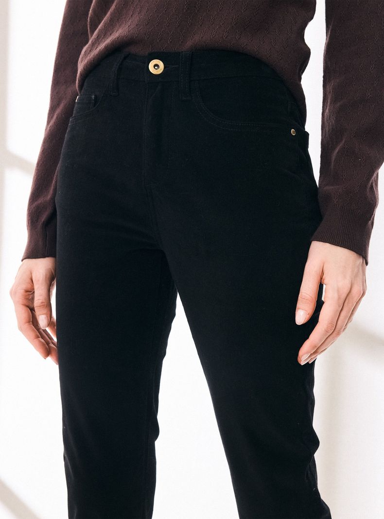 Pantalón de Cotelé Fino Slim Fit-2