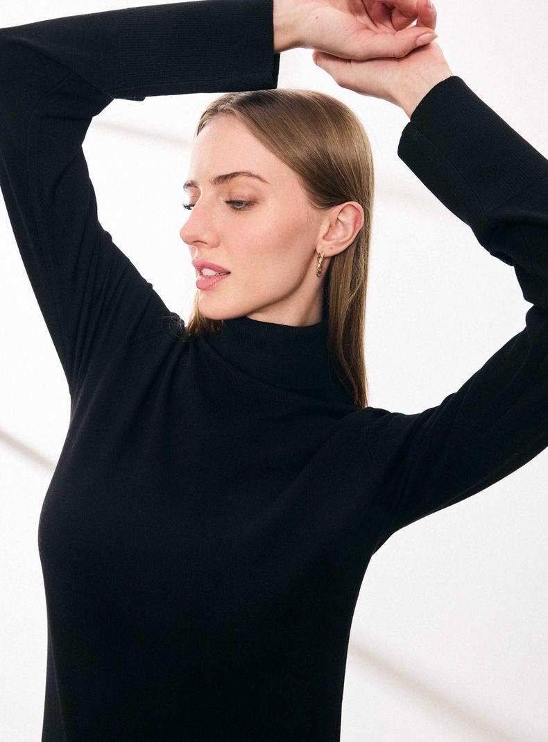 Sweater Cuello Beatle Básico-2